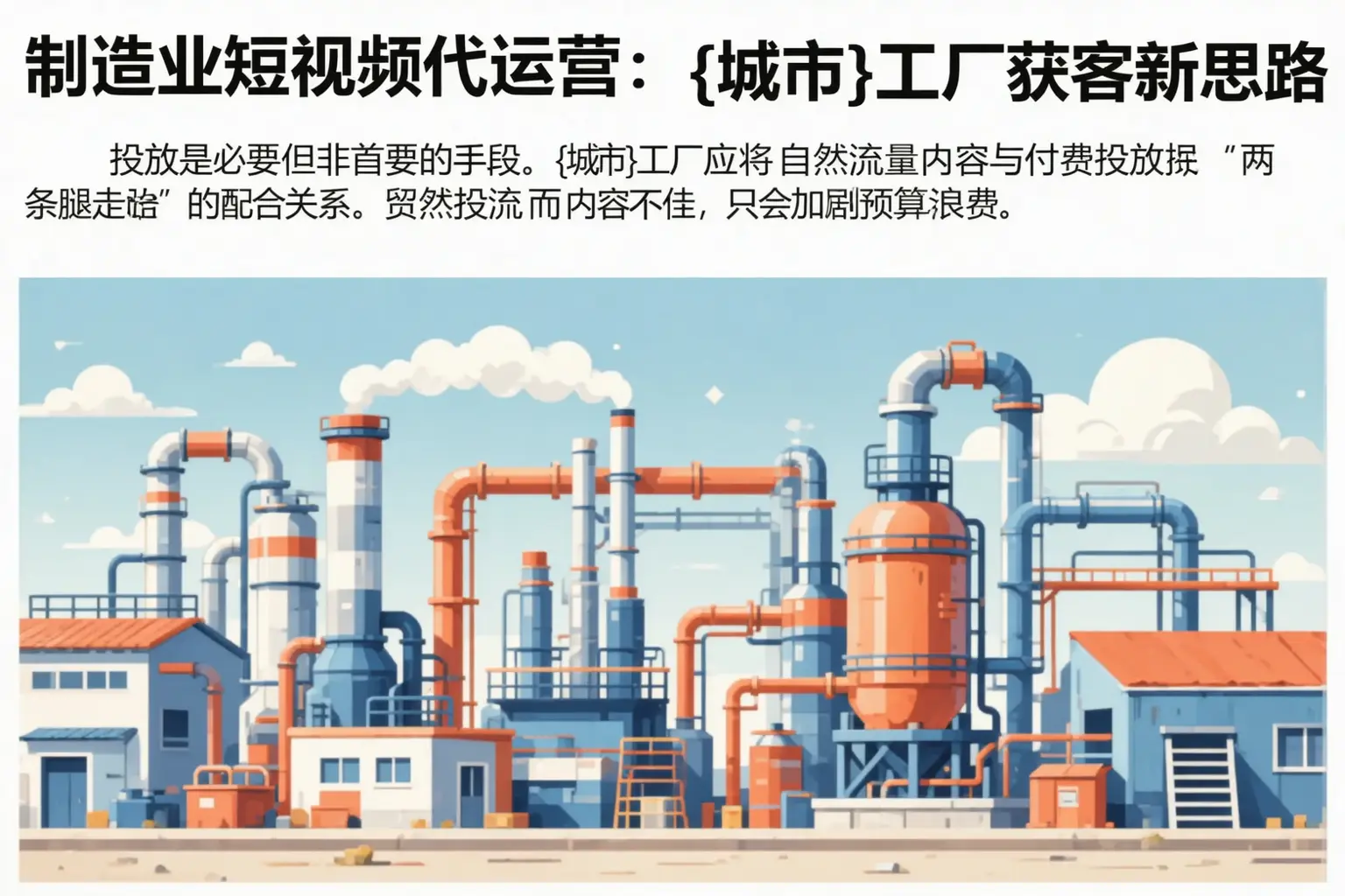 制造业短视频代运营:江永工厂获客新思路